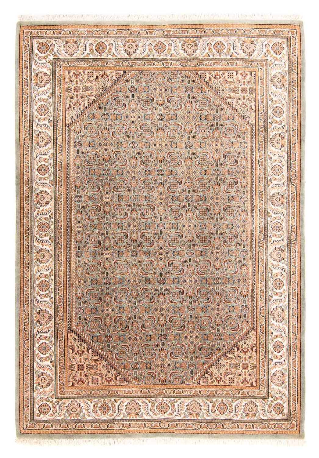 Tappeto orientale - Bidjar - Indo - 237 x 168 cm - grigio chiaro