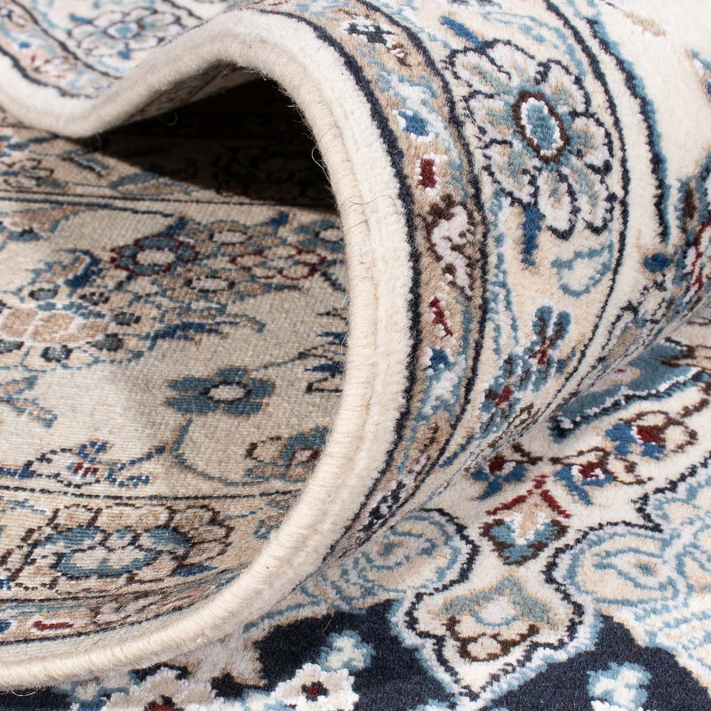 Tappeto Persero - Nain - 300 x 245 cm - blu scuro