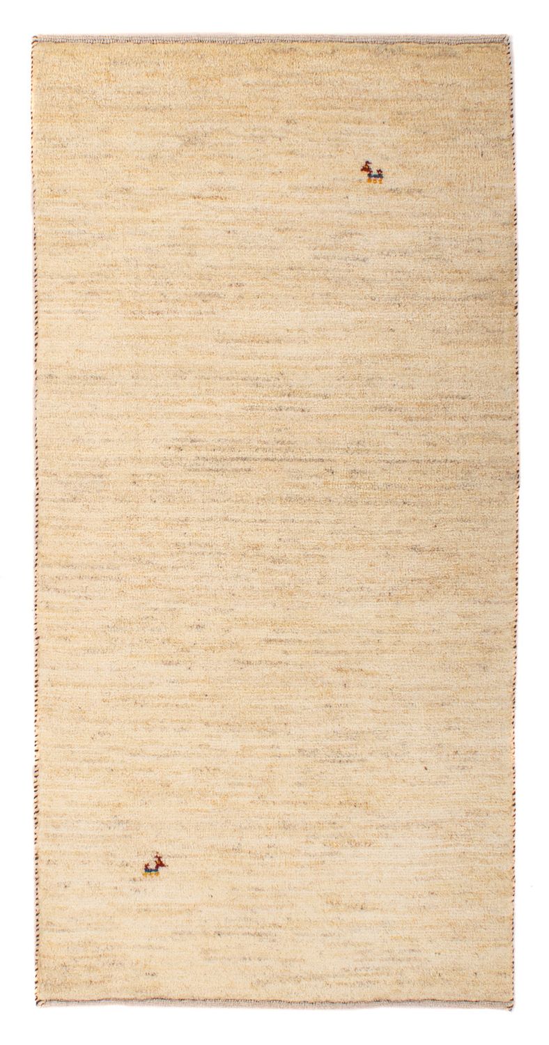 Tappeto Gabbeh - Loribaft Persero - 137 x 72 cm - beige