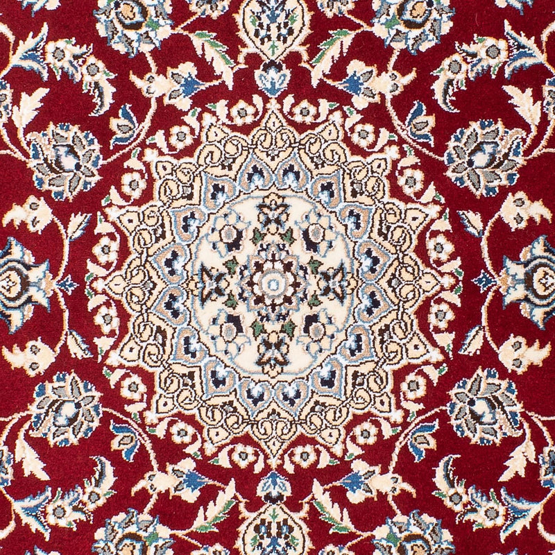 Tappeto Persero - Nain - Reale - 152 x 100 cm - rosso scuro