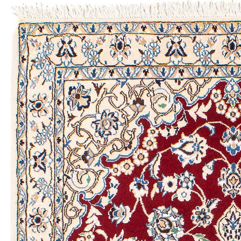 Tappeto Persero - Nain - Reale - 152 x 100 cm - rosso scuro