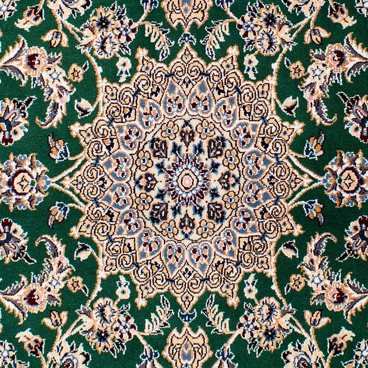 Tappeto Persero - Nain - Reale - 148 x 101 cm - verde scuro