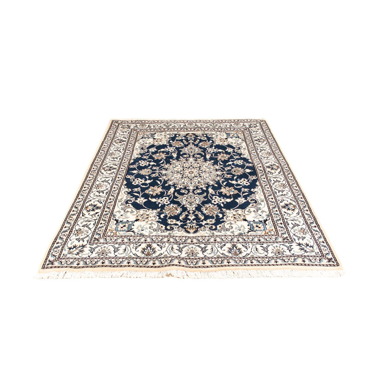 Tappeto Persero - Nain - 195 x 146 cm - blu scuro