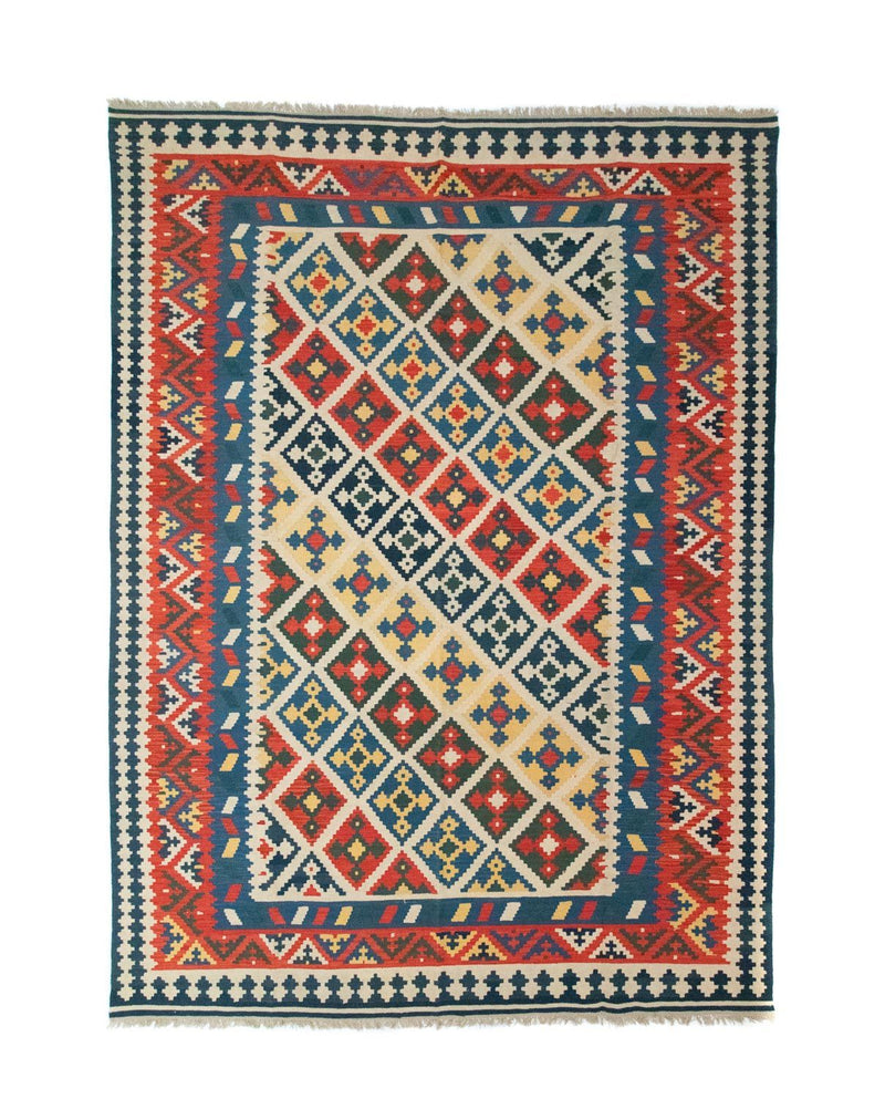 Tappeto Kelim - Orientale - 404 x 295 cm - multicolore
