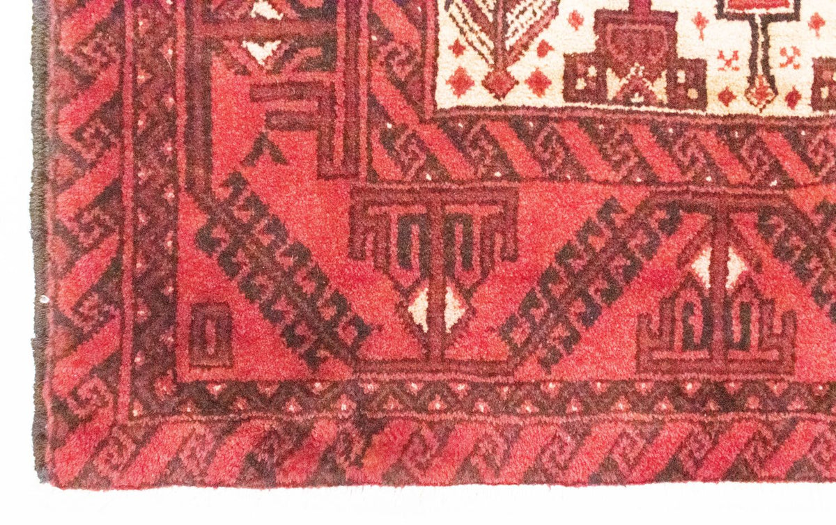 Tappeto corsia Tappeto Belutsch - 178 x 103 cm - rosso