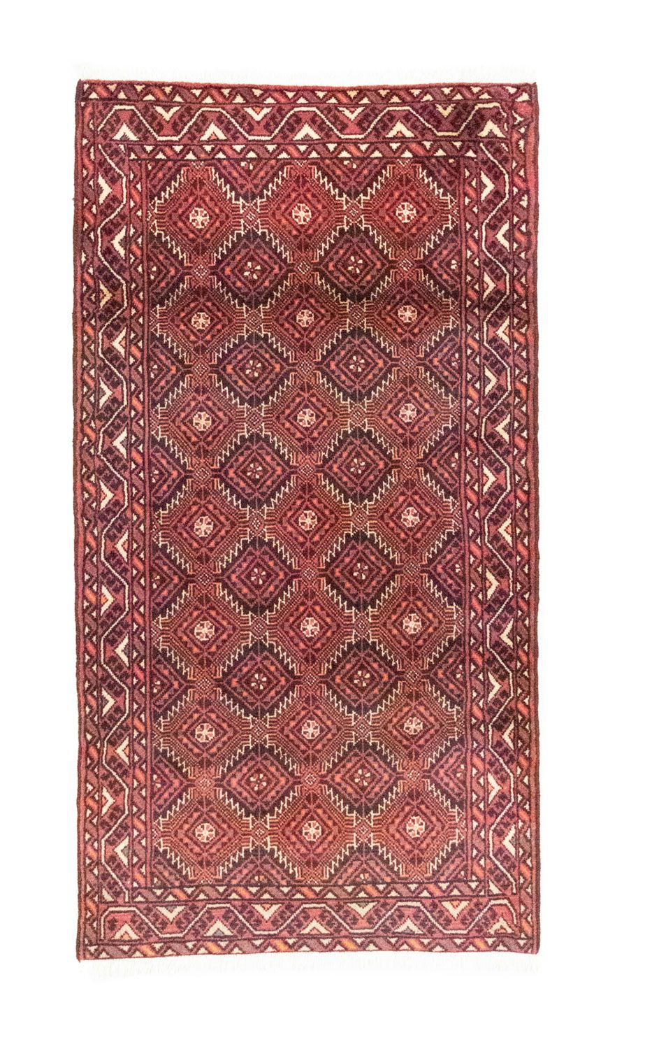 Tappeto corsia Tappeto Belutsch - 187 x 95 cm - marrone