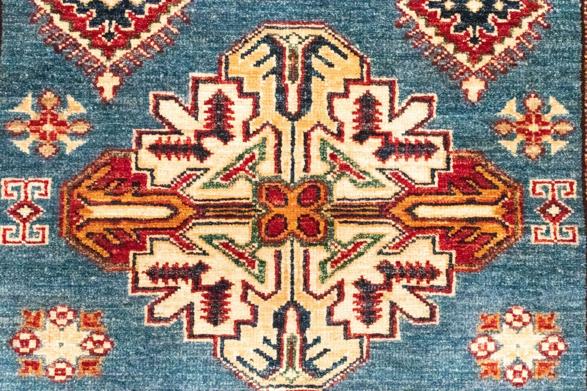 Tappeto Ziegler - Kazak - 157 x 102 cm - blu
