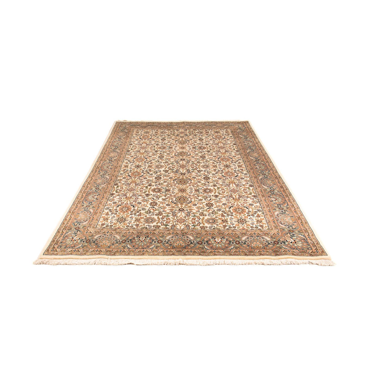 Tappeto orientale - Keshan - Indo - 240 x 173 cm - beige