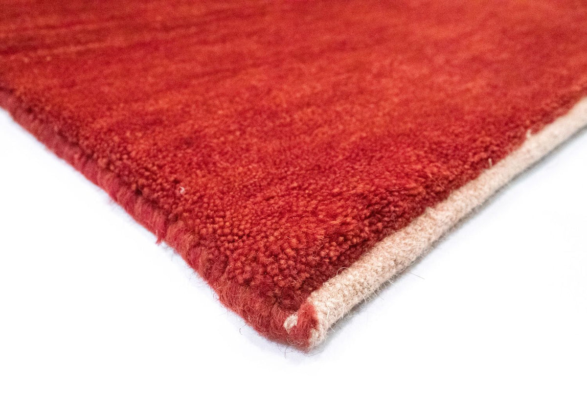 Tappeto Gabbeh - Persero - 145 x 100 cm - rosso