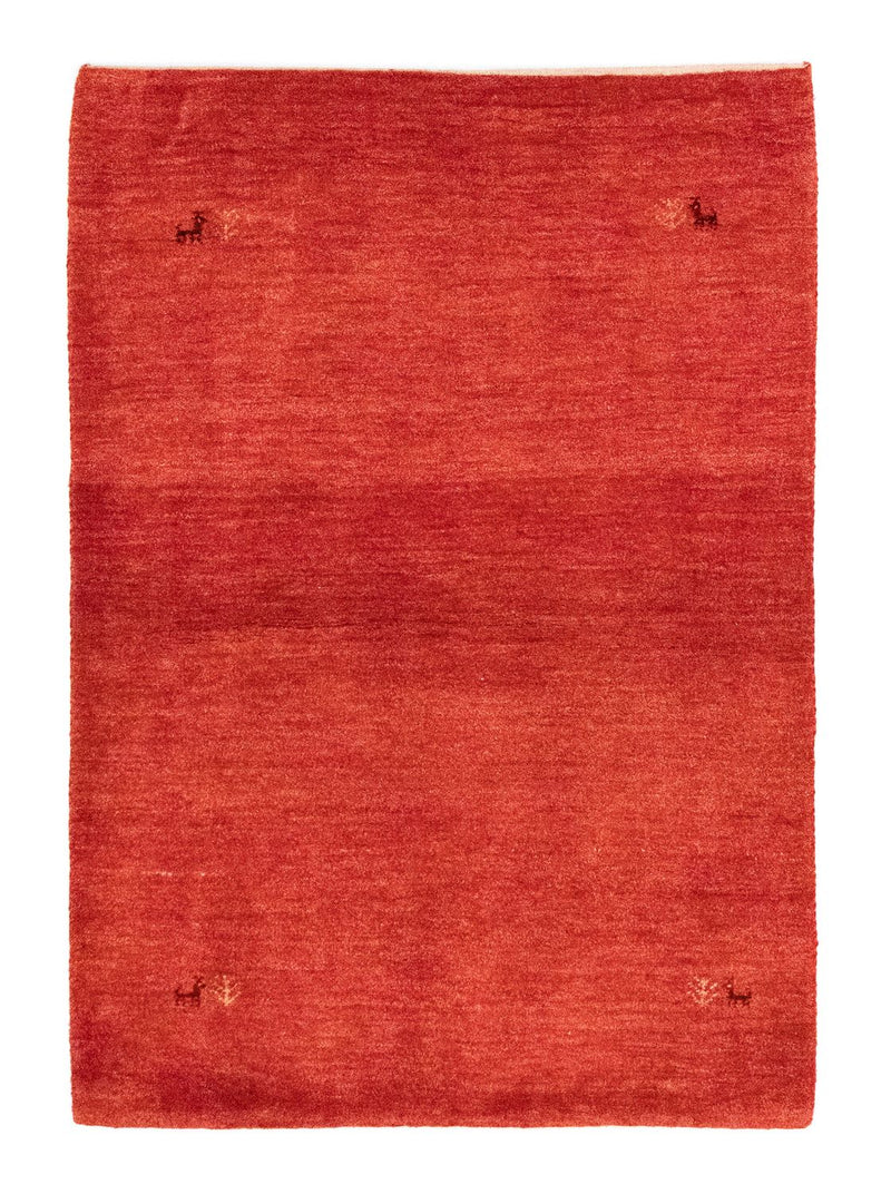 Tappeto Gabbeh - Persero - 143 x 100 cm - arancione