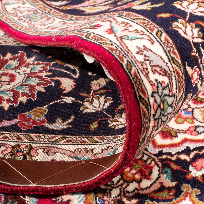Tappeto Persero - Tabriz - Reale quadrato  - 246 x 245 cm - rosso scuro