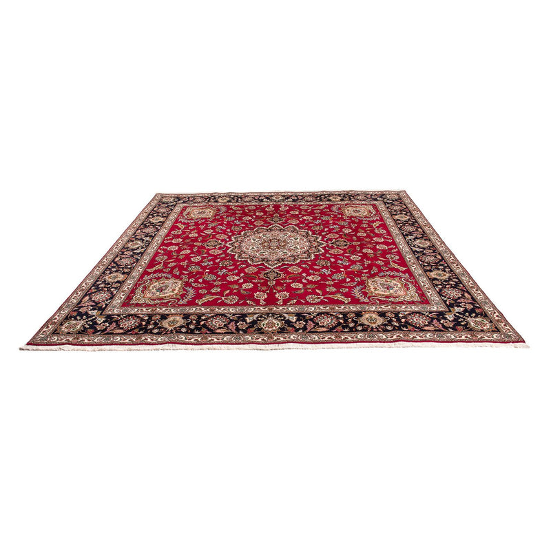 Tappeto Persero - Tabriz - Reale quadrato  - 246 x 245 cm - rosso scuro