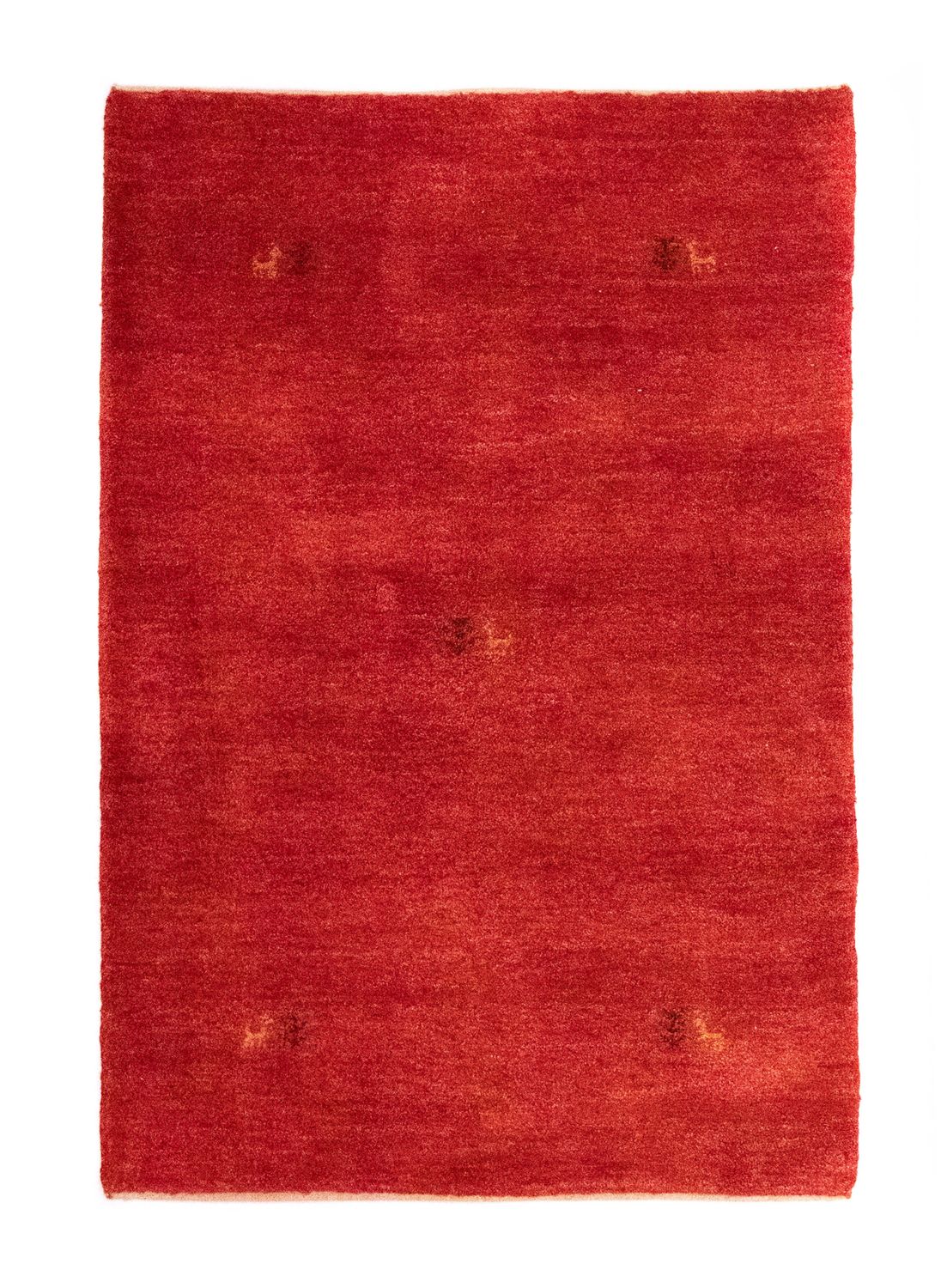 Tappeto Gabbeh - Persero - 147 x 99 cm - rosso