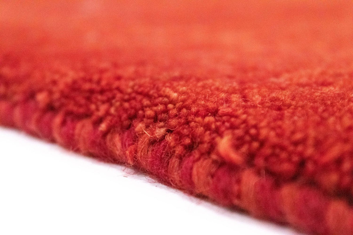 Tappeto Gabbeh - Persero - 147 x 99 cm - rosso
