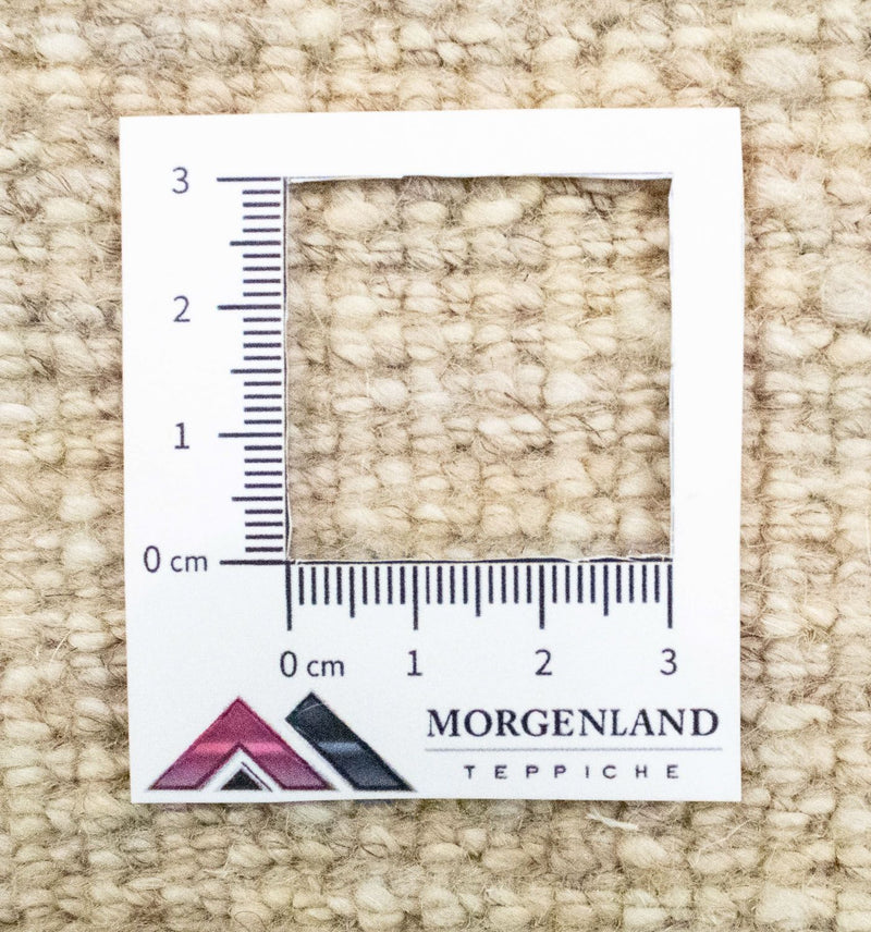 Tappeto Gabbeh - Persero - 135 x 73 cm - bianco naturale