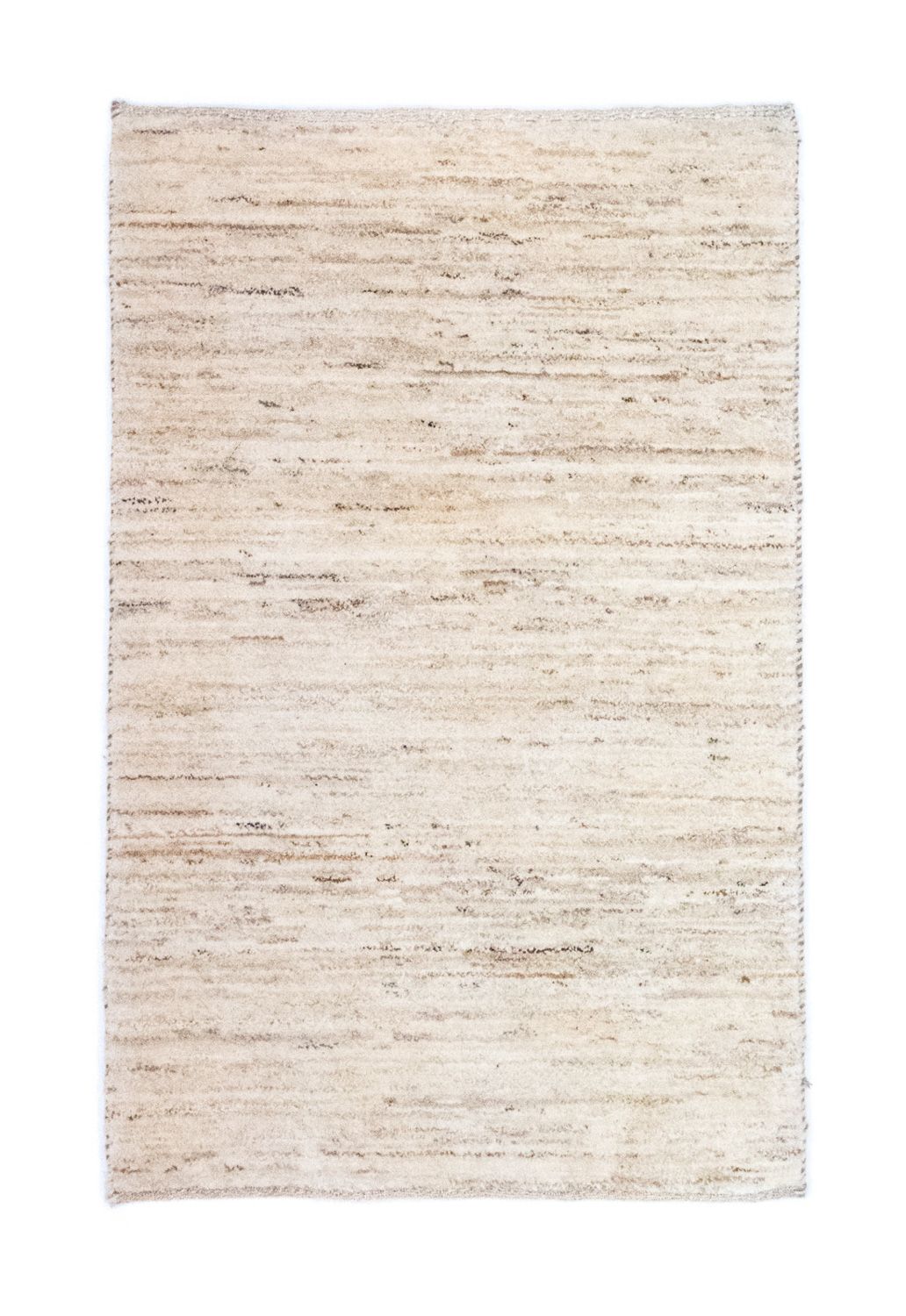 Tappeto Gabbeh - Persero - 132 x 83 cm - bianco naturale