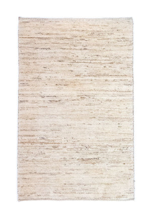 Tappeto Gabbeh - Persero - 132 x 83 cm - bianco naturale