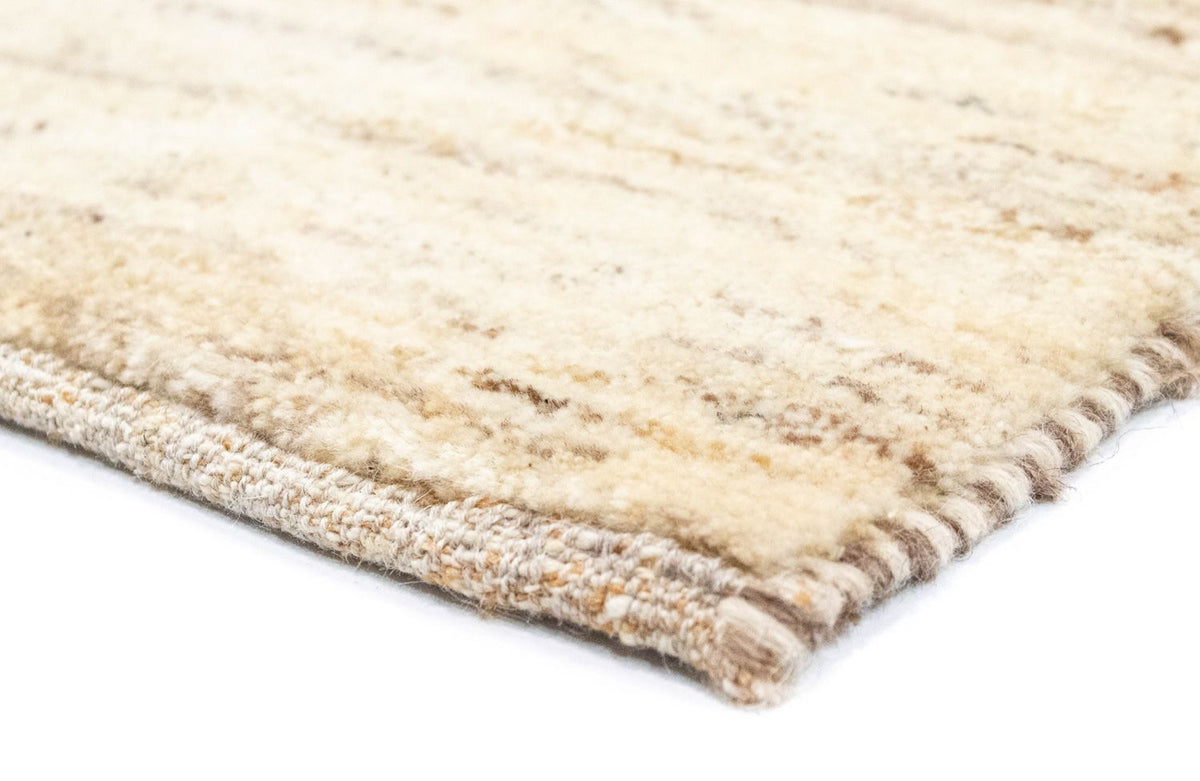 Tappeto Gabbeh - Persero - 132 x 83 cm - bianco naturale