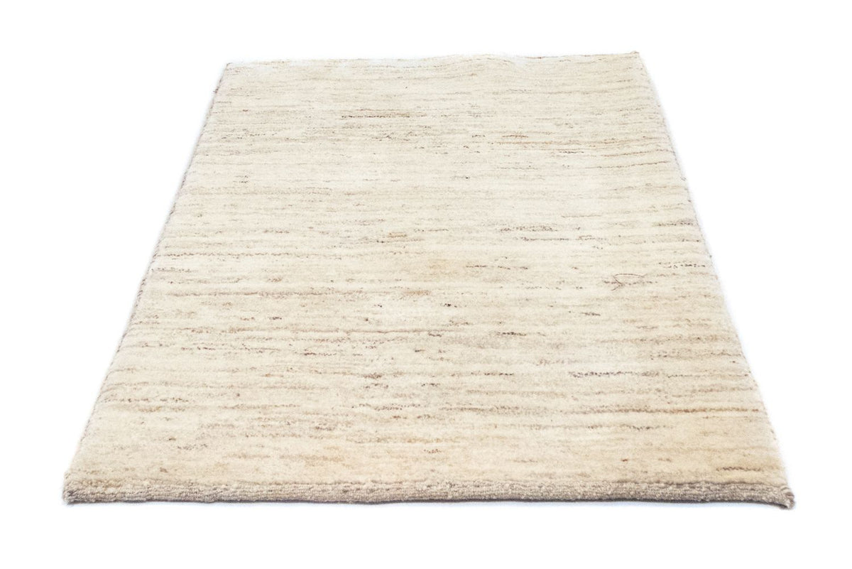 Tappeto Gabbeh - Persero - 132 x 83 cm - bianco naturale