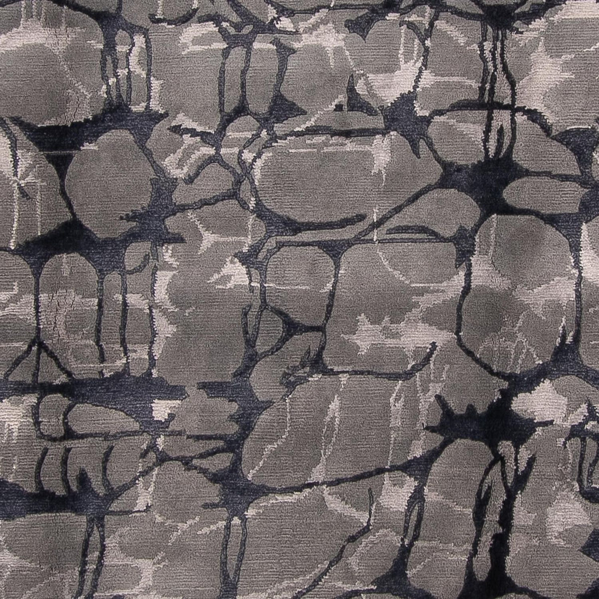 Tappeto di design - 303 x 207 cm - grigio scuro