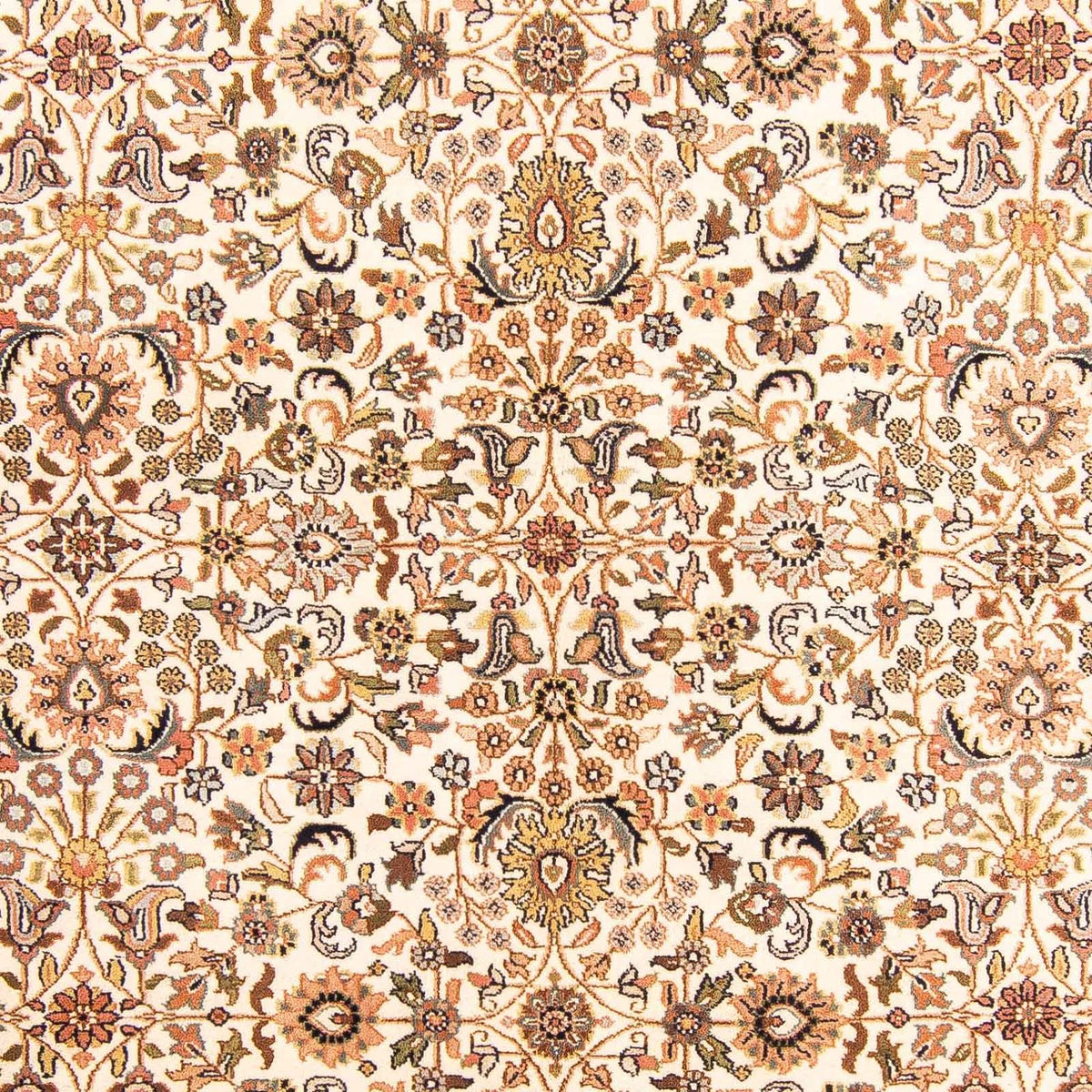 Tappeto orientale - Keshan - Indo - 243 x 172 cm - beige