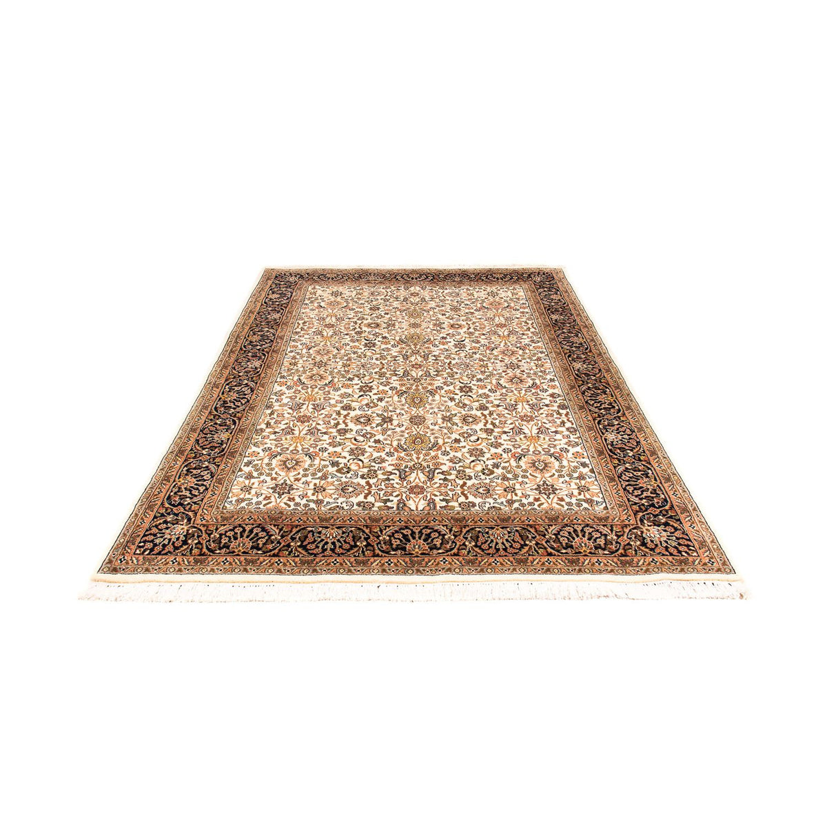 Tappeto orientale - Keshan - Indo - 243 x 172 cm - beige