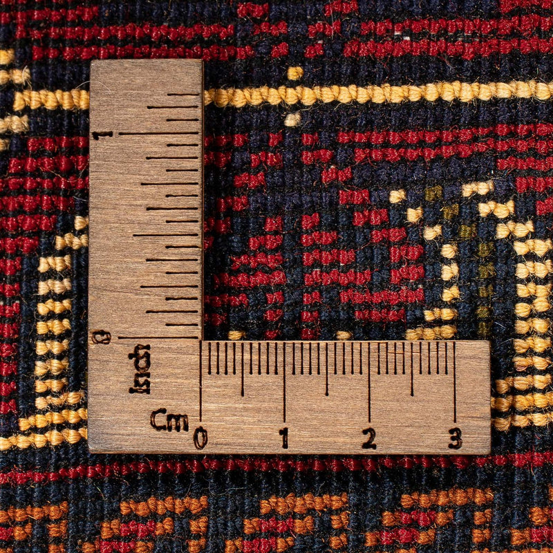 Tappeto afgano - 145 x 93 cm - rosso scuro