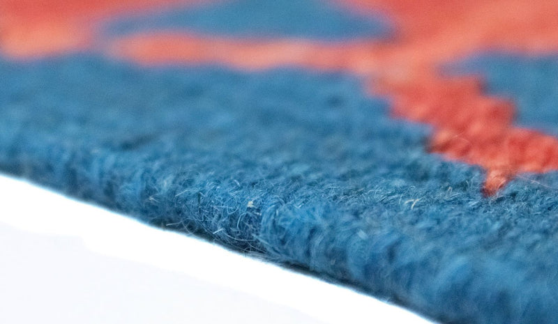 Tappeto corsia Tappeto Kelim - Orientale - 194 x 64 cm - arancione