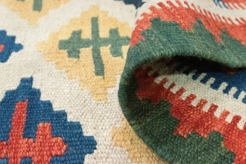 Tappeto corsia Tappeto Kelim - Orientale - 192 x 62 cm - beige