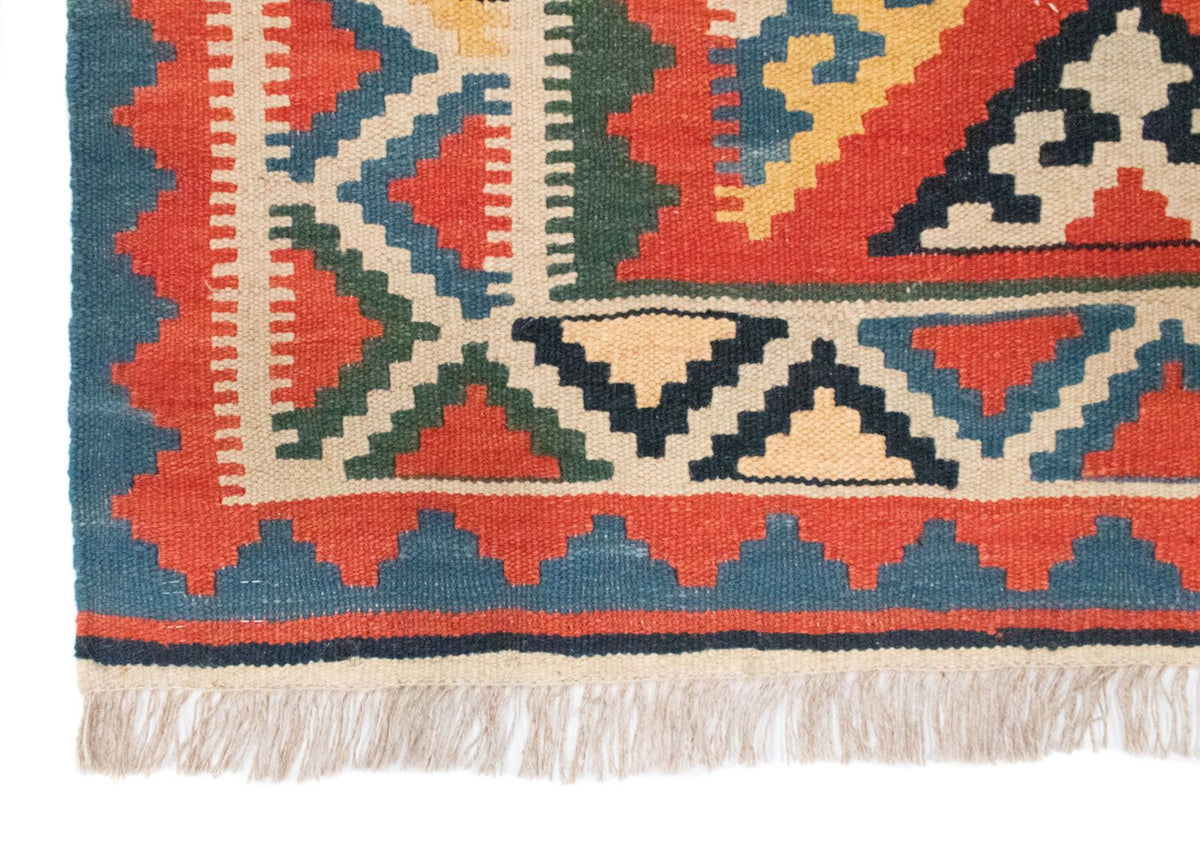 Tappeto Kelim - Orientale - 212 x 148 cm - arancione