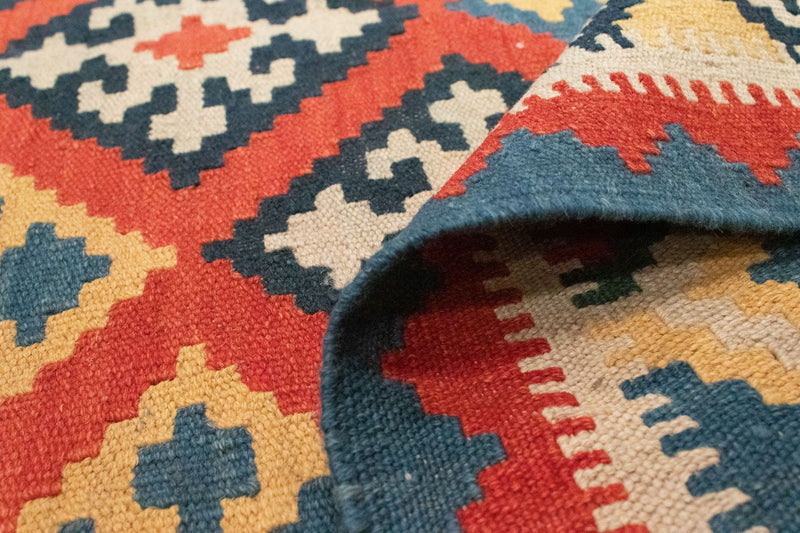 Tappeto Kelim - Orientale - 212 x 148 cm - arancione