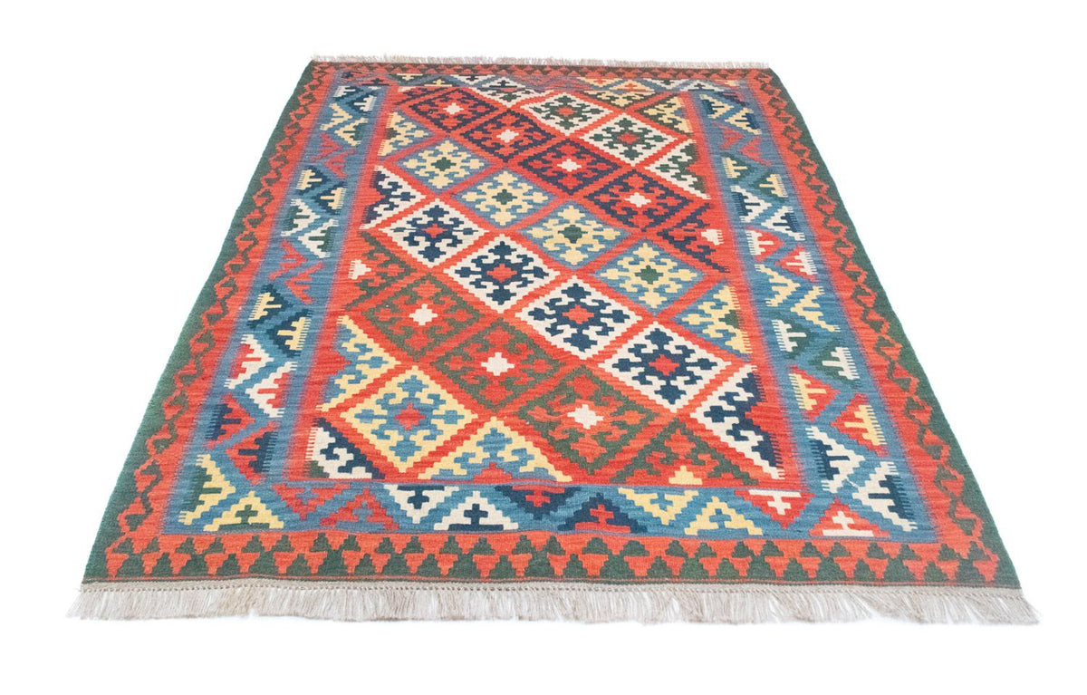Tappeto Kelim - Orientale - 205 x 152 cm - arancione