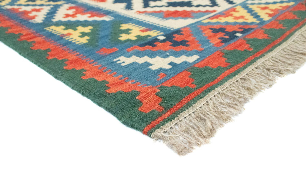 Tappeto Kelim - Orientale - 200 x 147 cm - blu