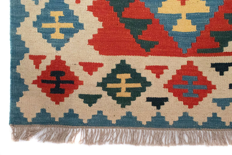 Tappeto Kelim - Orientale - 203 x 150 cm - arancione