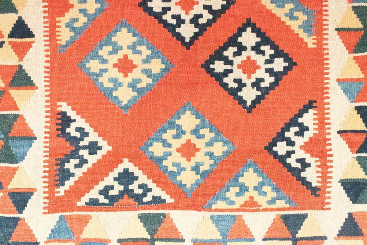 Tappeto Kelim - Orientale - 203 x 143 cm - arancione