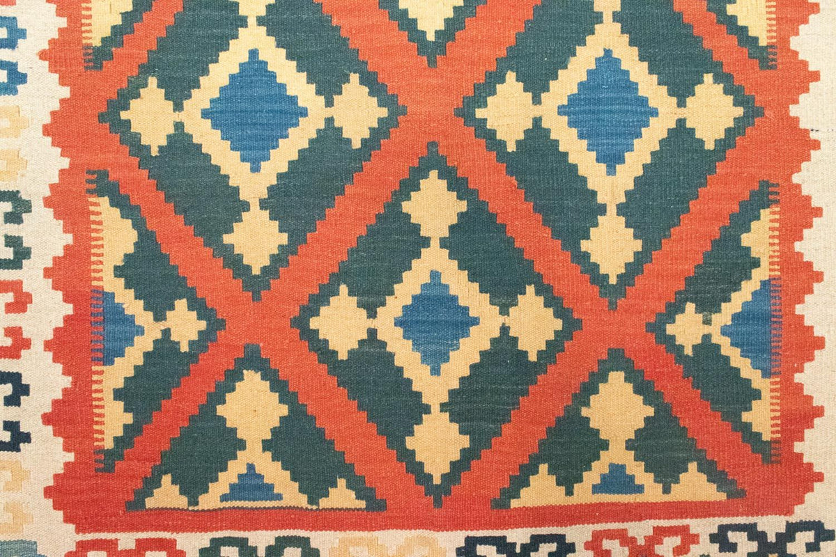 Tappeto Kelim - Orientale - 210 x 155 cm - arancione