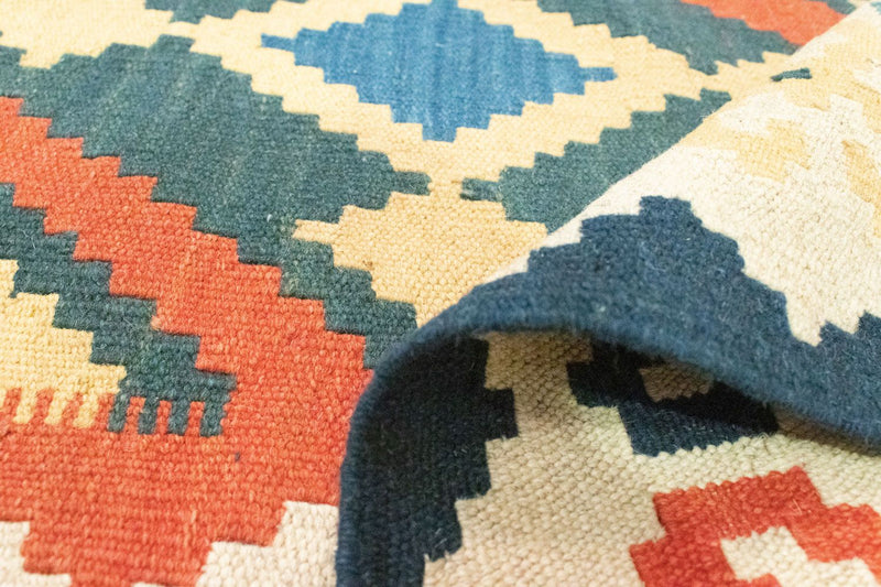 Tappeto Kelim - Orientale - 210 x 155 cm - arancione