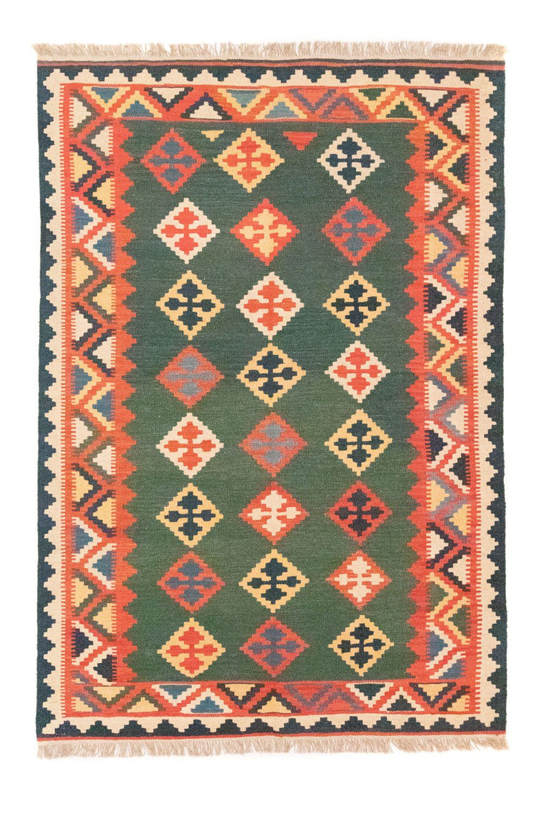 Tappeto Kelim - Orientale - 217 x 148 cm - verde