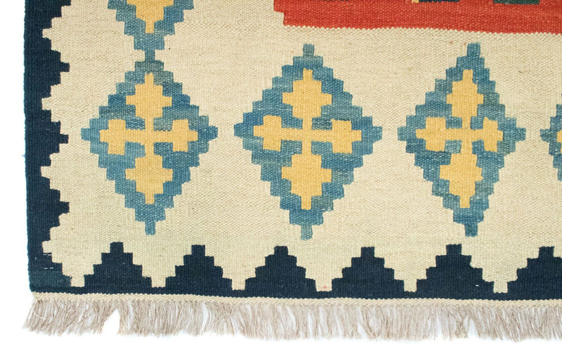 Tappeto Kelim - Orientale - 205 x 155 cm - arancione