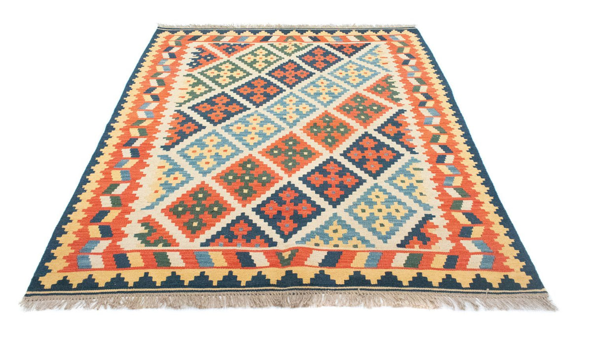 Tappeto Kelim - Orientale - 205 x 157 cm - arancione