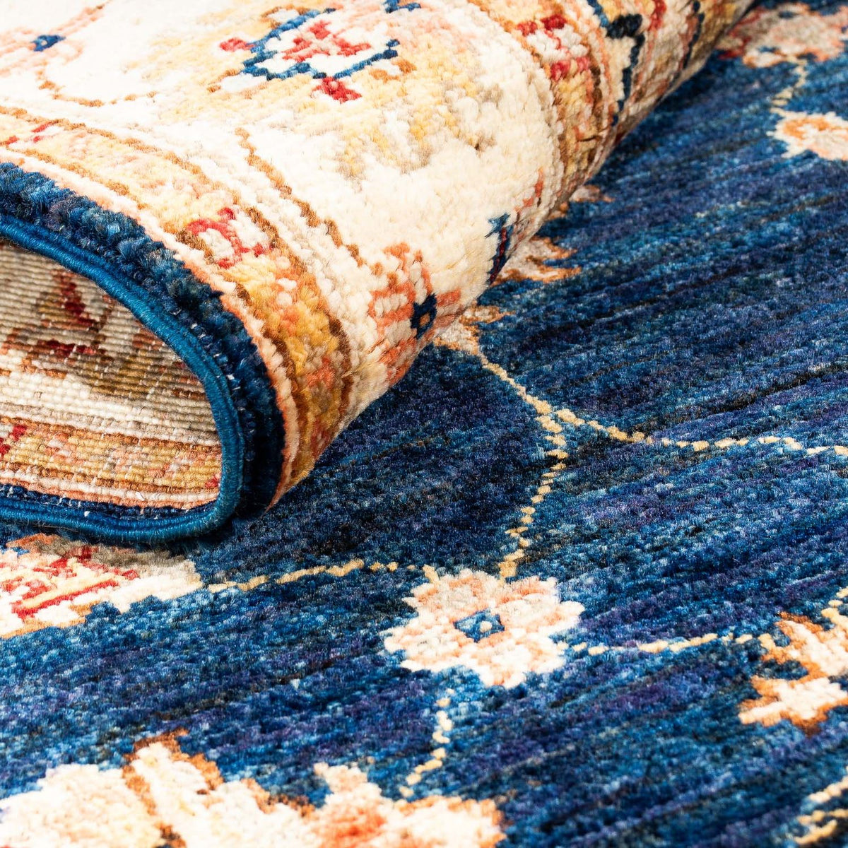 Tappeto corsia Tappeto Ziegler - 298 x 81 cm - blu scuro