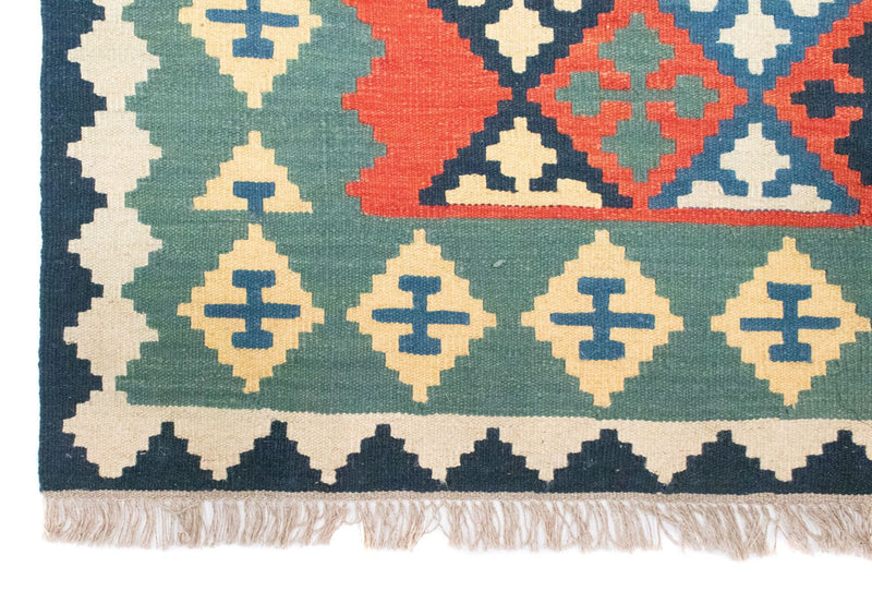 Tappeto Kelim - Orientale - 202 x 150 cm - arancione