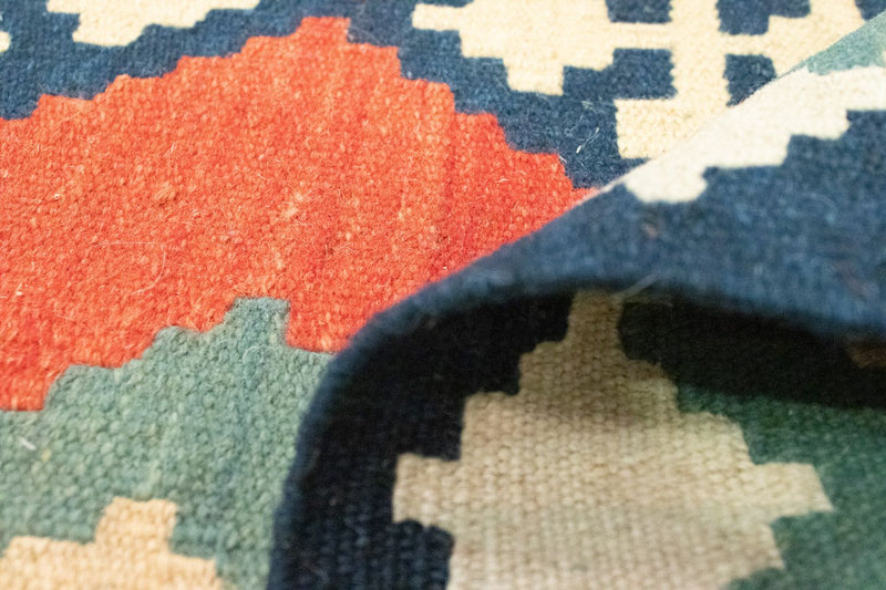 Tappeto Kelim - Orientale - 202 x 150 cm - arancione