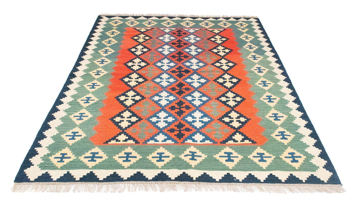 Tappeto Kelim - Orientale - 202 x 150 cm - arancione