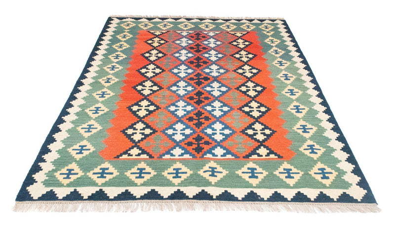 Tappeto Kelim - Orientale - 202 x 150 cm - arancione