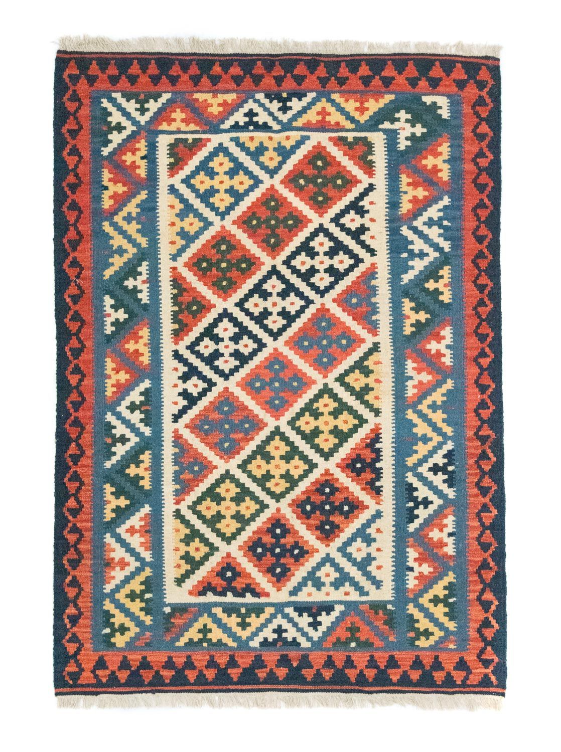 Tappeto Kelim - Orientale - 187 x 127 cm - arancione