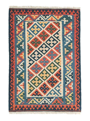 Tappeto Kelim - Orientale - 187 x 127 cm - arancione