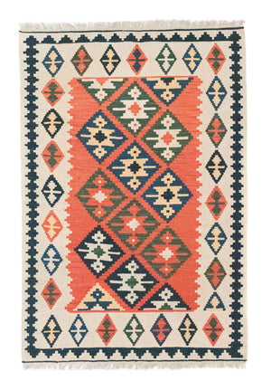 Tappeto Kelim - Orientale - 185 x 122 cm - arancione