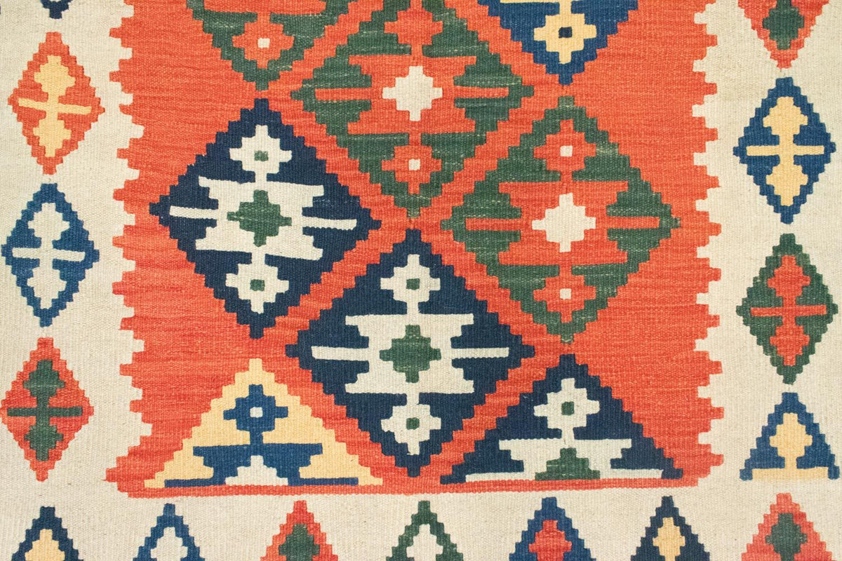 Tappeto Kelim - Orientale - 185 x 122 cm - arancione