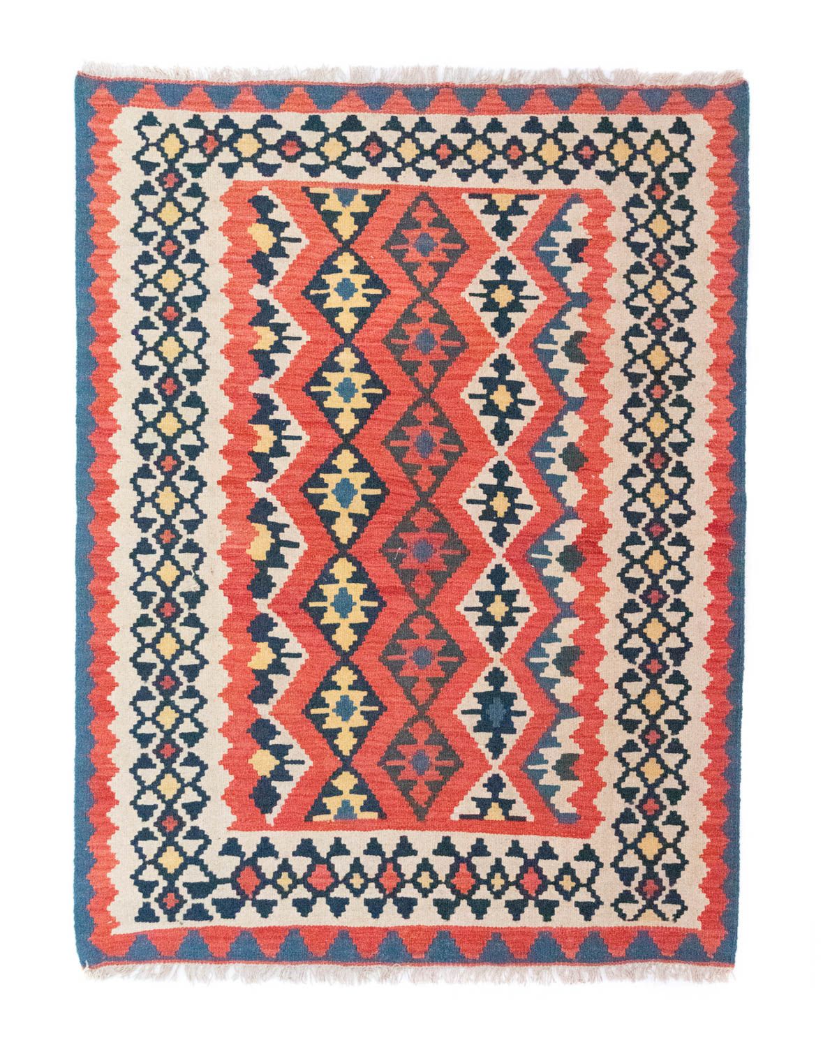 Tappeto Kelim - Orientale - 174 x 128 cm - rosso